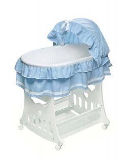 Badger Basket Portable Bassinet N Cradle w/ Toybox Base Baby Nursery 