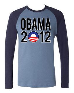 Obama 2012 Election President Campaign Forward New Baseball Tee Shirt 