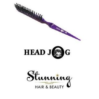 Purple Professional Teasing / Back Combing Hair Brush, Slim Line 