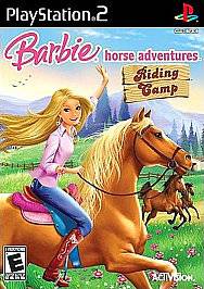 Playstation 2 Game   *** Barbie Horse Adventures Riding Camp 