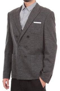 NEIL BARRETT NEW Man Jacket Coat Blazer Sz48ITA BGI47 Gray 2ND 