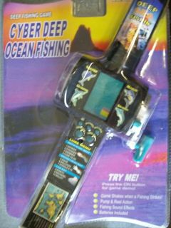 Radica Bass Deep Sea Cyber Ocean Fishin Fishing Electronic Game NEW 