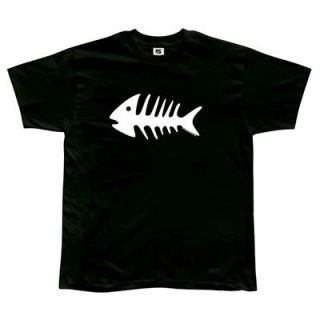 fishbone t shirt in Mens Clothing