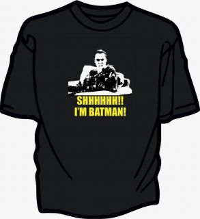 Big Bang Theory Shhhhhh Im Batman Sheldon Cooper T Shirt