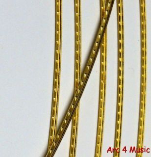 Banjo, Ukulele or Mandolin Brass Fretwire (2 metres) 1.8mm Crown