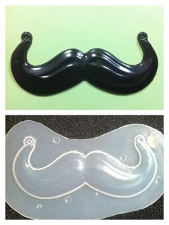 Mustache Flexible Resin Mold For Handmade Jewelry