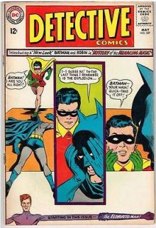   COMICS #327 VG comic~60s New Look Batman & Robin, Menacing Mask