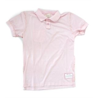 Band of Outsiders Baby Pink Inside Out Polo Shirt Classic Size 1 or 