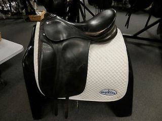 Used Otto Schumacher Profi Dressage Saddle 17.5 Black