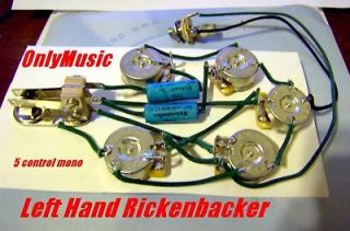 Rickenbacker Left Hand Vintage repro wiring harness