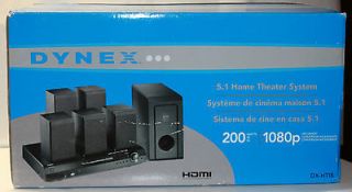 Dynex DX HTIB 5.1 Channel Home Theater System with DVD Player
