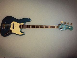   1967 FENDER JAZZ BASS CUSTOM COLOR LAKE PLACID BLUE WITH CASE NICE