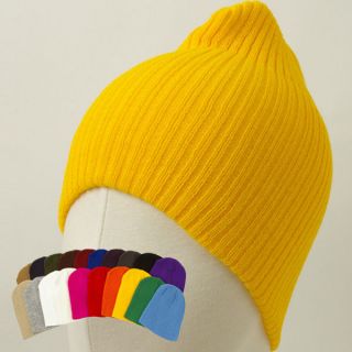 New Knit Emboss Short Beanies Beret Hat Ski Mens Cap Skull Snowboard 