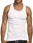 Top Quality 100% Premium Cotton Mens A Shirt Wife Beater Ribbed Tank 