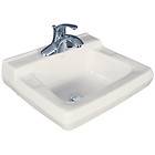 Mansfield Willow Run 1917CLO Wall Hung Lav Sink   White   19 1/2 X 16 