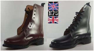 NPS Solovair (Made In England) Country Collection All Leather Plain 