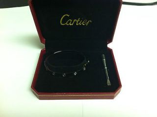 Cartier Love Bracelet, 18k White Gold NEW