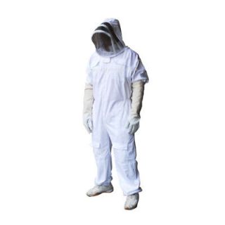 Bee Suit * Veil Hood * FULL PROTECTION Honey Beekeeping * FREE GLOVES 