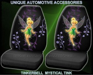 2PC MYSTICAL TINK TINKER BELL TINKERBELL SEAT COVERS
