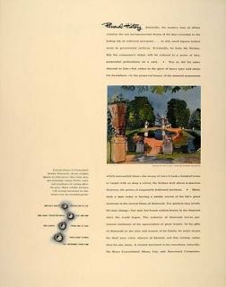 1941 Ad De Beers Diamonds Prices Garden Raoul Dufy   ORIGINAL 