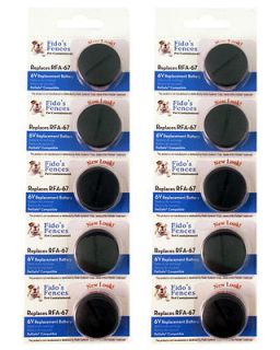 PetSafe Compatible RFA 67 Replacement Battery 10 pack