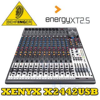 Behringer XENYX X2442USB 24 Channel USB Interface Mixer