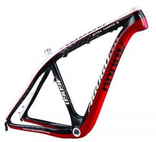 29er Carbon Mountain Bike Frame Size 17 Red Agogo Brand