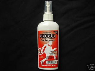 Rest Easy Bedbug Control for Luggage 6 oz spray bottle