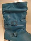 UGG Marion Slouch Leather Peacock Turquoise Boot NOT IN STORES W 7