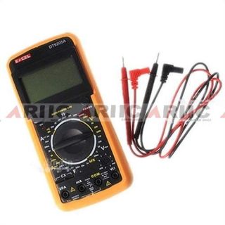 New Digital Multimeter Electrical EXCEL DT9205A AC/DC Auto/Manual Beep 
