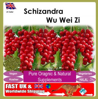 Schizandra Berries Wu Wei Zi Naturally Energy Boost & Anti Aging 