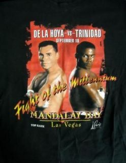 Oscar De la Hoya vs. Felix Trinidad LRG T shirt 1999
