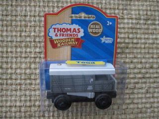 TOAD Thomas Tank Wooden Engine w/ Collector Card BNIP Fast 1st Class 