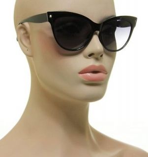   Design Cat Eye Retro Style Fashion Sunnies Black Frame Sunglasses
