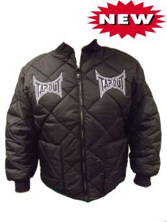TAPOUT MENS QUILTED SWAT JACKET BNWT BLACK