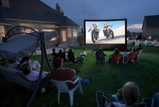CineBox Home 16 x 9 Backyard Theater System  Everything 
