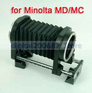 Macro Extension Bellows for Minolta MD / MC Mount SLR NEW