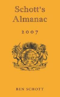 Schotts Almanac by Ben Schott 2006, Hardcover