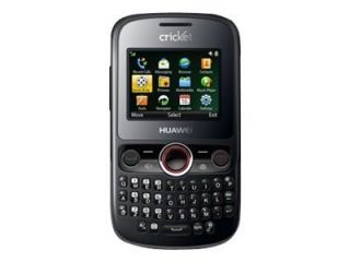 Huawei Pillar   Black (Cricket) Cellular Phone