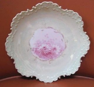 Rosenthal China Monbijou Pastel Pink and Green 6.75 Plate