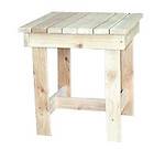 ADIRONDACK SIDE TABLE KIT YELLOW PINE UNFINISHED DECK CHAIR FULL SIZED
