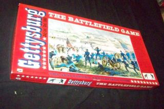 Vtg 1994 Gettysburg The Battlefield Board Game Chatham Hill Civil War 