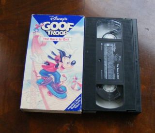 Disneys Goof Troop The Race Is On VHS