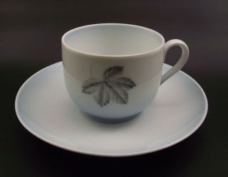 Red NYMOLLE Jacob E. Bang Limited Edition Demitasse Tea Cup & Saucer 