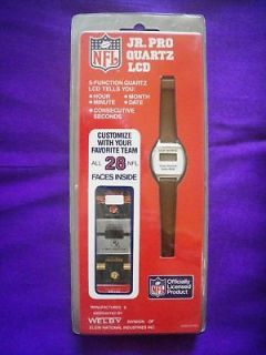   Vintage NFL Jr. Pro Watch Green Bay Packers + 27 Team Welby 1986 NOS