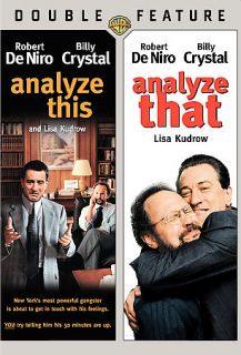 Analyze That Analyze This 2 Pack DVD, 2007, 2 Disc Set