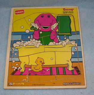 barney puzzles in TV, Movie & Character Toys