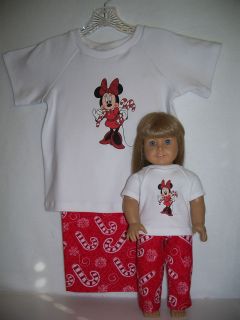   pajamas for her and her American Girl Doll or Bitty Baby Doll (size 4