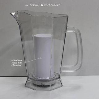 Clear   Polar ICE Beer Pitcher with Polar ICE Chamber