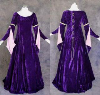 Medieval Renaissance SCA Gown Dress Costume Wedding 3X